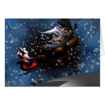 santas ride card