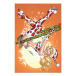 Santa's Sexy Blonde Polka Dot Pinup Helper photography