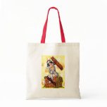 Santa's Sexy Christmas Present Pinup by Al Rio bags