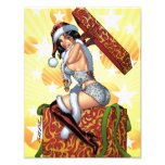 Santa's Sexy Christmas Present Pinup by Al Rio photography