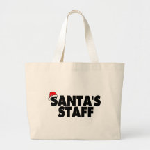 Santas Staff Canvas Bag