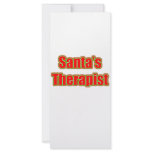 Santa's Therapist rack cards