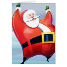 Santa's wish for you! greeting cards
