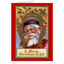 Santas Wishes Greeting Card