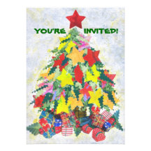 Santa's Work is Done invitation
