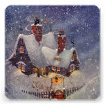 Santa's Workshop at North Pole Christmas Party Personalized Invitations