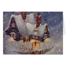 Santa's Workshop at the North Pole, Christmas Eve Cards
