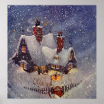 Santa's Workshop at the North Pole, Christmas Eve posters