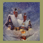 Santa's Workshop at the North Pole, Christmas Eve posters
