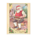 Santa's Workshop Postcard
