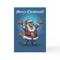 SANTASAURUS Card