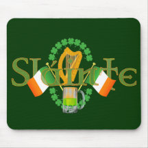 Santé cadeaux irlandais de Jour de la Saint Patric Tapis De Souris