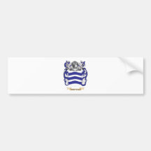 Santelli Coat of Arms (Family Crest) Bumper Sticker