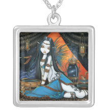 Santha Celestial Tribal Sage Fairy Angel Necklace