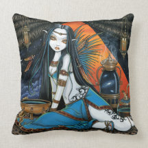 Santha Celestial Tribal Sage Fairy Angel Pillow
