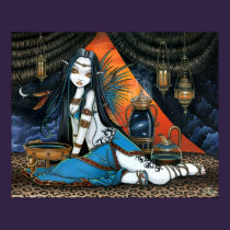 Santha Celestial Tribal Sage Fairy Angel Poster posters