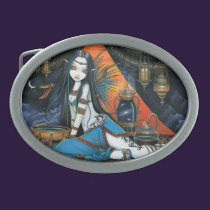 Santha Tribal Sage Tattoo Fairy Belt Buckle belt buckles