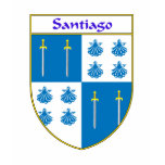 Santiago Coat of Arms/Family Crest t-shirts