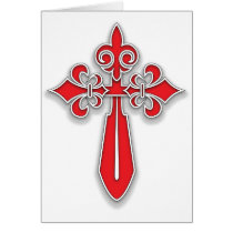 Santiago Cross Greeting Cards