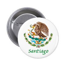 Santiago Mexican National Seal Pins