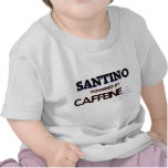 Santino powered by caffeine tee shirt