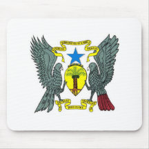 Santo Tomé & Príncipe Coat of Arms Mousepads