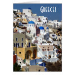 Santorini, Greece Card