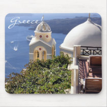 Santorini, Greece Mouse Pad