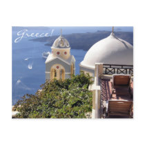 Santorini, Greece Postcard