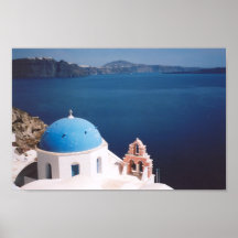 Santorini Poster