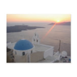 Santorini Sunset Post Cards