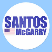 Santos McGarry stickers