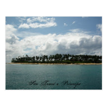 são tomé 4, São Tomé e Príncipe Post Card