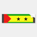 Sao Tome And Principe Flag Bumper Stickers