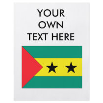 Sao Tome and Principe Flag Custom Flyer