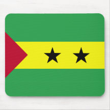 São Tomé and Príncipe Mouse Pads