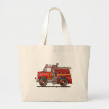 Sapeur-pompier de camion de pompiers de délivrance sacs