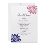 Sapphire Blue Lotus Flower Bridal Shower