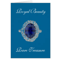 Sapphire Ring Royal Beauty Card