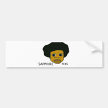Sapphire Tees.tif Bumper Sticker