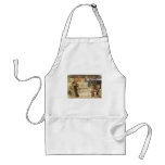 Sappho and Alcaeus by Sir Lawrence Alma Tadema Apron