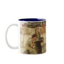 Sappho and Alcaeus by Sir Lawrence Alma Tadema Coffee Mugs