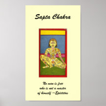 Sapta Chakra - affiche/copie