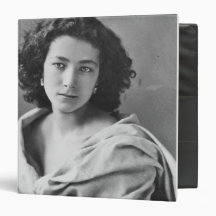 Sarah Bernhardt  in costume, c.1860 Binders