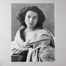 Sarah Bernhardt  in costume, c.1860 Posters