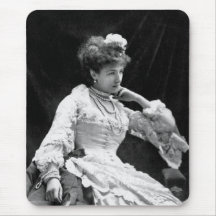 Sarah Bernhardt Vintage Photo - 1877 Mouse Pads