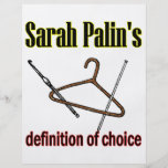 sarah +choice personalized flyer