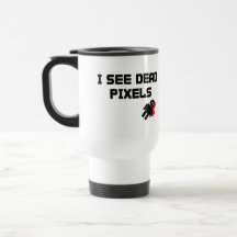 Sarah Marshall Dead Pixels Mug