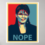 Sarah...Nope Poster posters