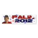 Sarah Palin 2012 bumper stickers